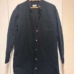 Aritzia Wilfred Free Black Shacket